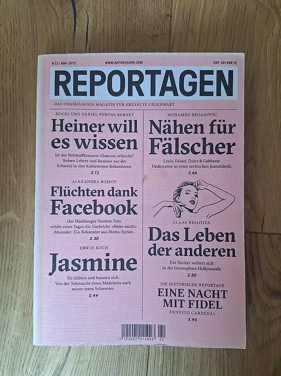 Revues & Magazines: Reportagen #22 – D'occasion à Olten par Ahandreina