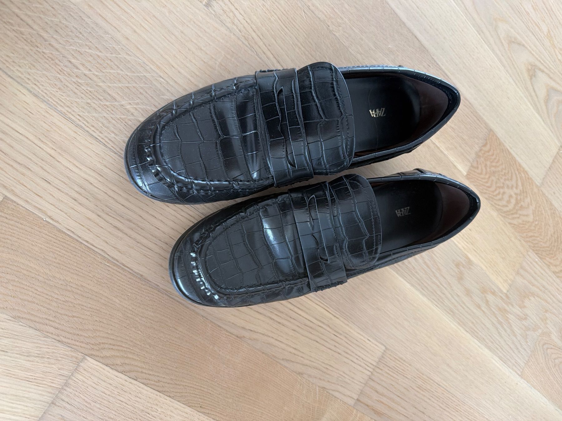 Damenschuhe: Penny loafers size 40 croco – Gebraucht aus Glattpark(Opfikon) von der_dh8z 2