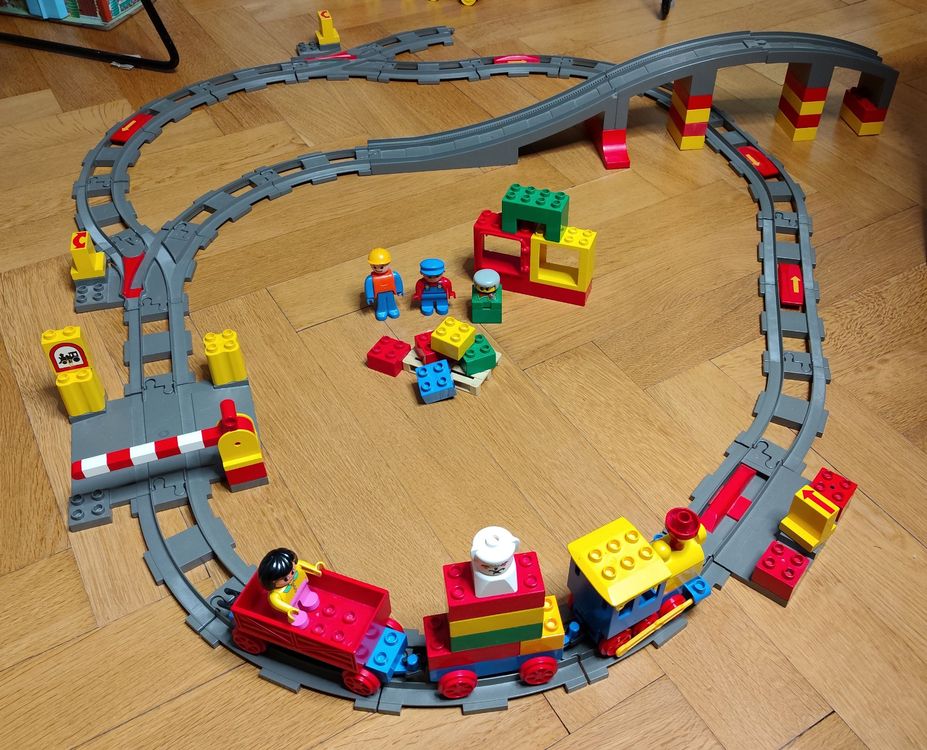 Lego Duplo vintage, train, rails - 83 pièces (Gebraucht) in Neuchatel ...