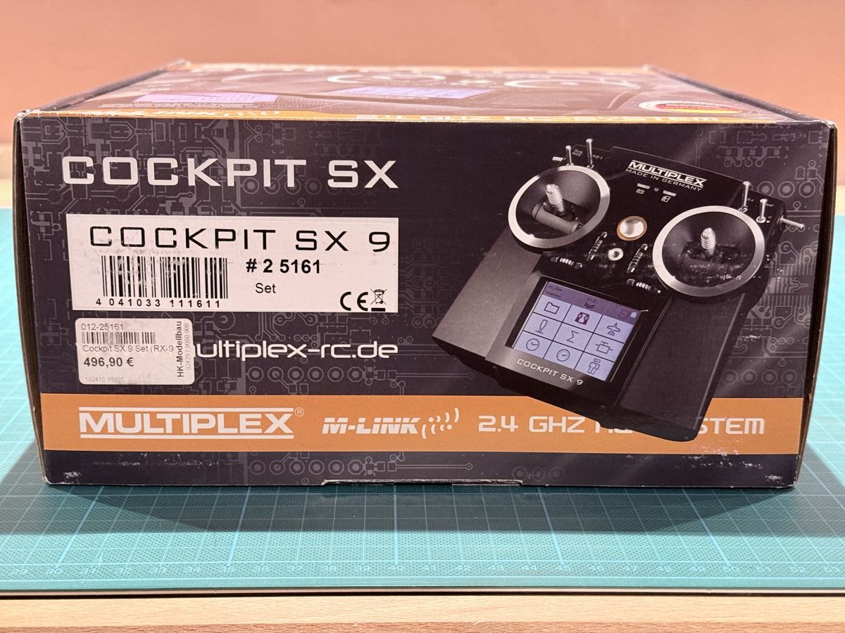 Multiplex Telecomando: Multiplex Fernsteuerung Cockpit SX-9 – Usato da Sargans venduto da Basebleed 2