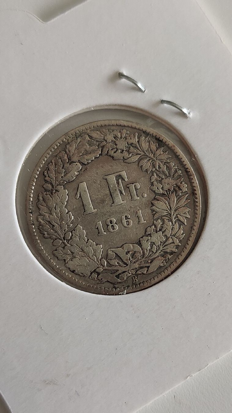 Tutti le monete: 1 Frank 1861, Silber (LP2) – Usato da Neuenhof venduto da tap_mxt6