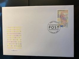 Liechtenstein 2000 Ersttagsbrief Post