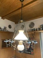 Lampe/Kronleuchter mit Kerzenhalter