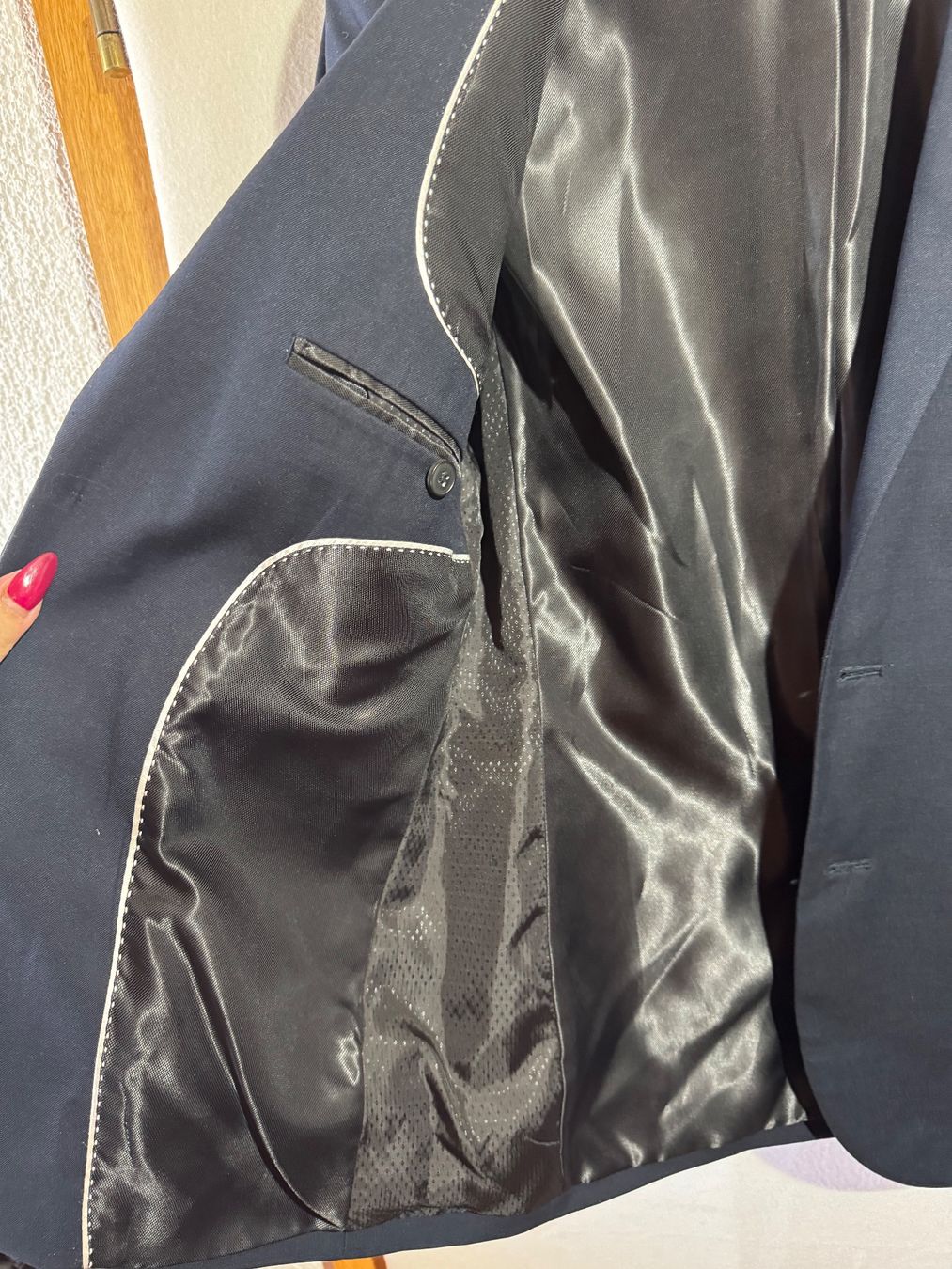 H&M Giacche: Dunkelblauer Blazer von H&M Gr. 44 – Usato da Grosswangen venduto da SALE_SALE_SALE 3