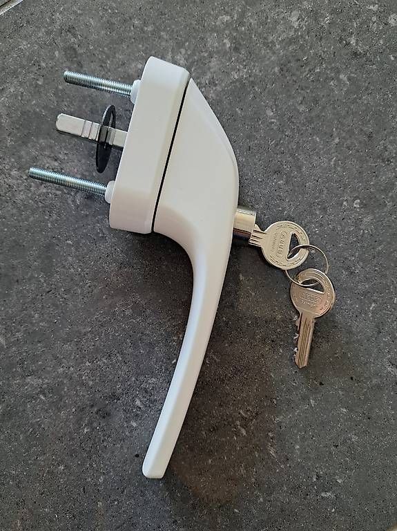 Eisenwaren: Abus FG300 Fenstergriff weiss abschliessbar – Gebraucht aus Weinfelden von Mausi2 3