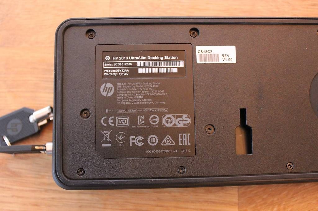 Hewlett Packard Dockingstation: HP 2013 UltraSlim-Dockingstation – Gebraucht aus Baar von flo_v7fb 2