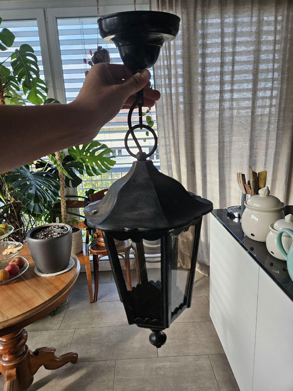 Lampadari & plafoniere: Aussendeckenleuchte schwarz – Usato da Ehrendingen venduto da manu125 1
