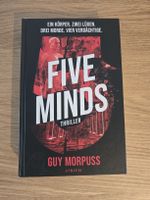 Five Minds - Thriller von Guy Morpuss, neuwertig! Top!