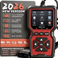 Neuer OBD2-Diagnose-Scanner 2026 (rot), Lesegerät