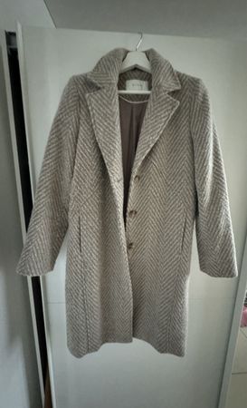 VILA Wollmantel Gr.34/S, Beige
