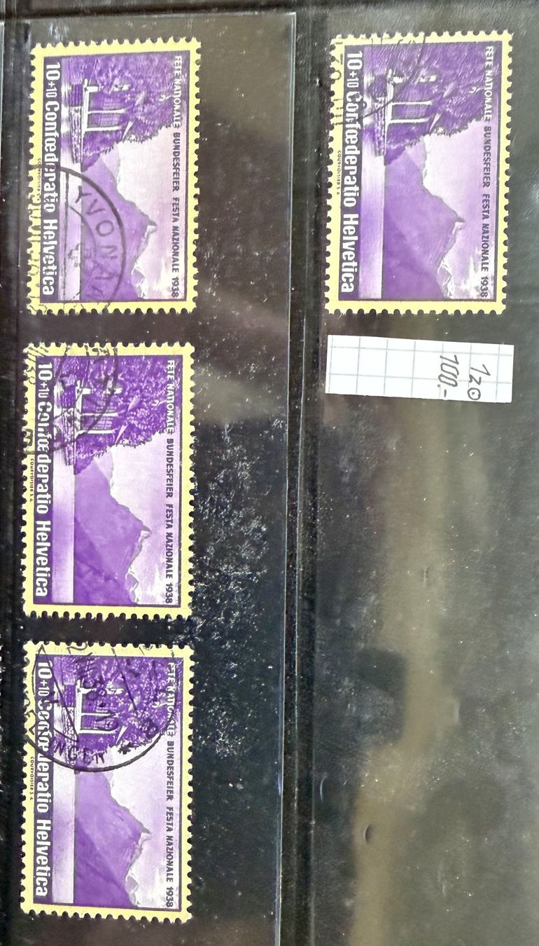 Tutti i francobolli: PP Slg komplett mit doubletten Kat. ca. 1700.- – Usato da Steinhausen venduto da yukon26 1