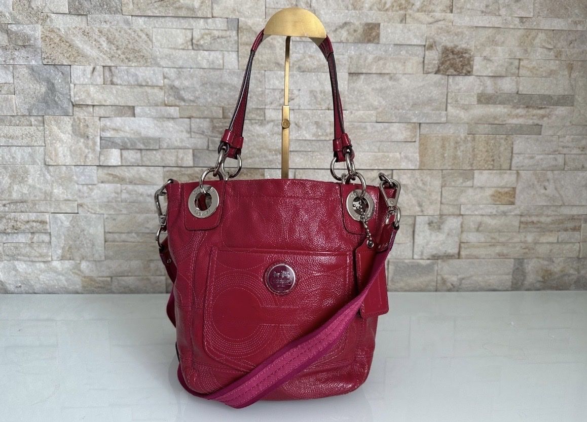 Coach Taschen für Damen: Rote Coach Tasche – Gebraucht aus Fahrweid von Florarose 1