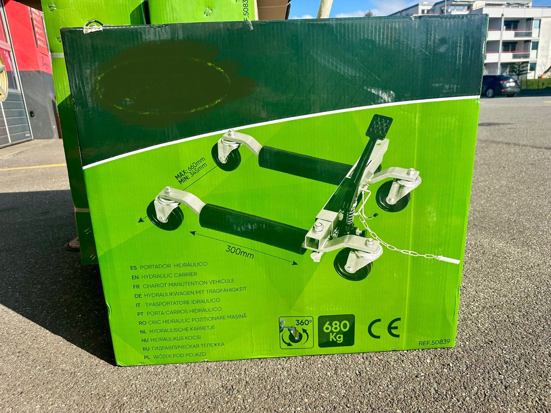 Valigie & Borse: Charriot Hydraulique 680kg – Nuovo e nell'imballaggio originale da Courrendlin venduto da shopwheels 3