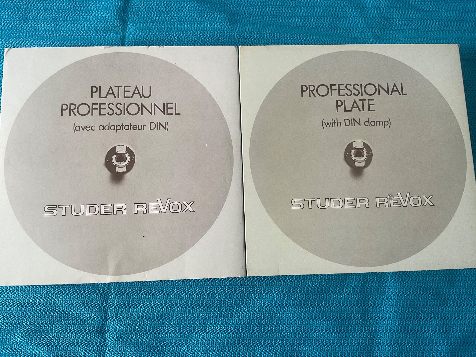 Studer Apparecchi a nastro: 2 X Studer Professional Plate – Usato da Langenthal venduto da Kotade