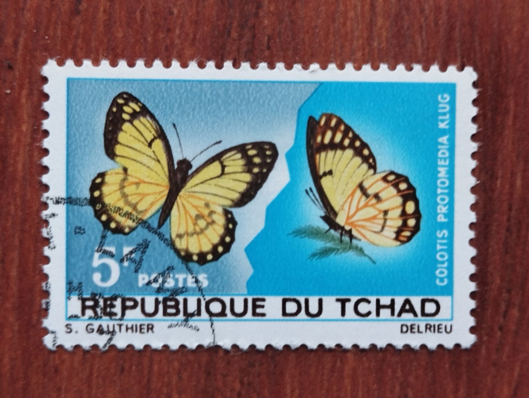 Tutti i francobolli: Tschad - Schmetterlinge – Usato da Villars-sur-Glâne venduto da MiguelDelgado