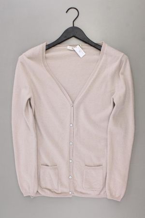 FTC Cashmere Cardigan aus Kaschmir Gr. M Langarm creme