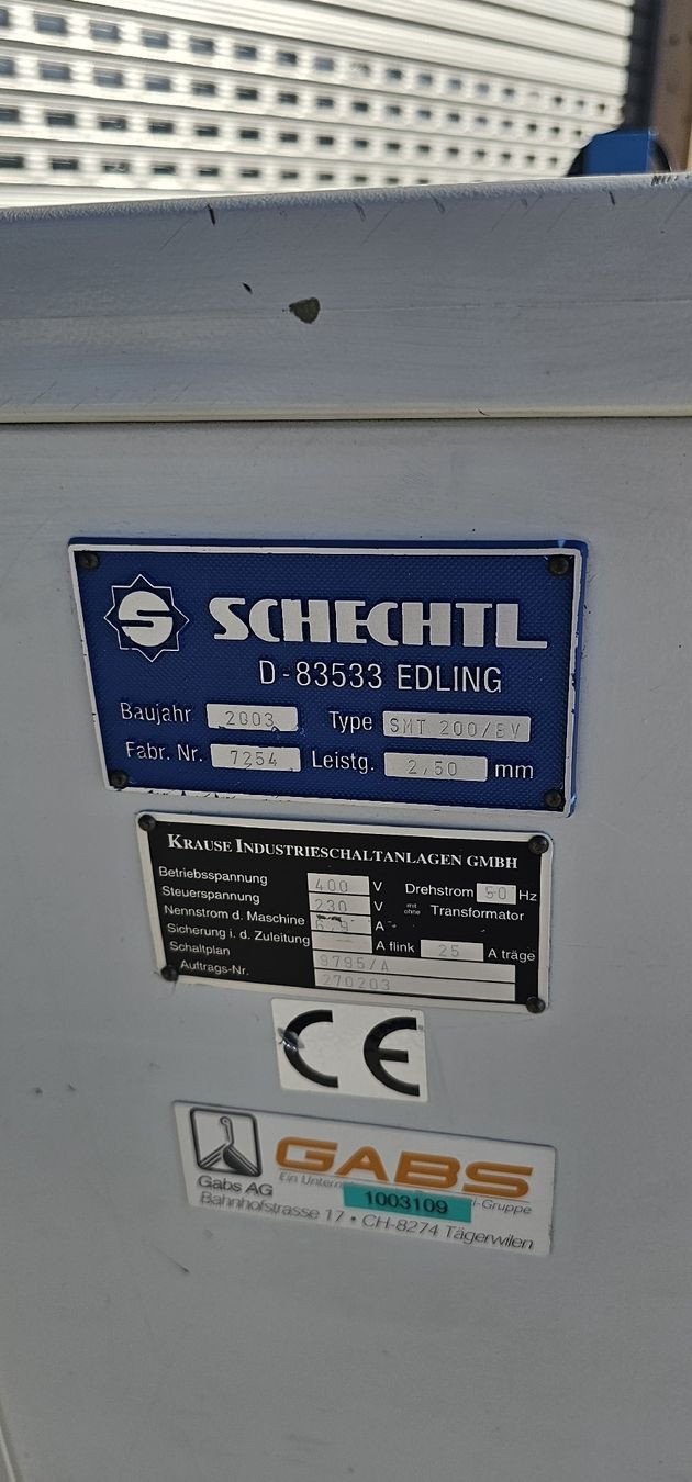 Toutes les machines: Schechtl Tafelschere SMT 200 /BV – D'occasion à Emmenbrücke par Sab_25vy 5