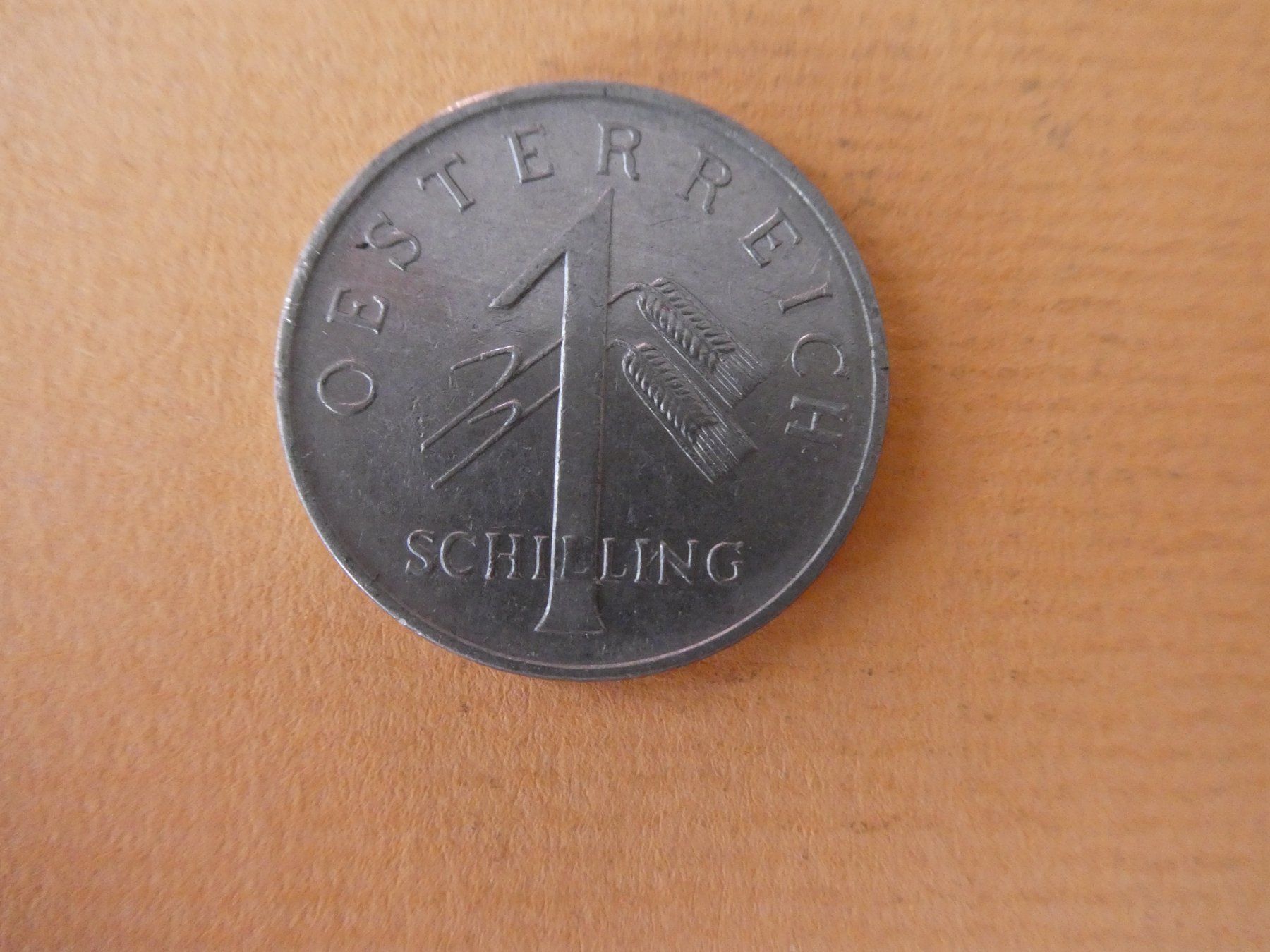 Alle Münzen: Oesterreich 1934, 1 Schilling – Gebraucht aus Hinterforst von Rohusri
