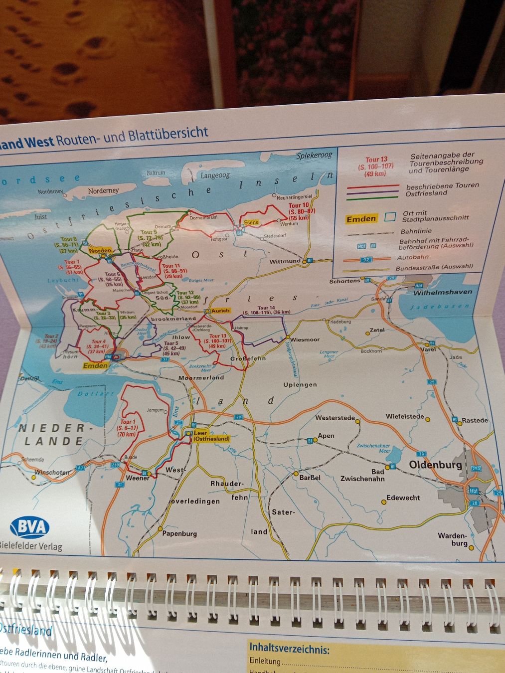 Livres: Radausflugsführer Ostfriesland West – Neuf (Voir description) à Witterswil par hele04 1