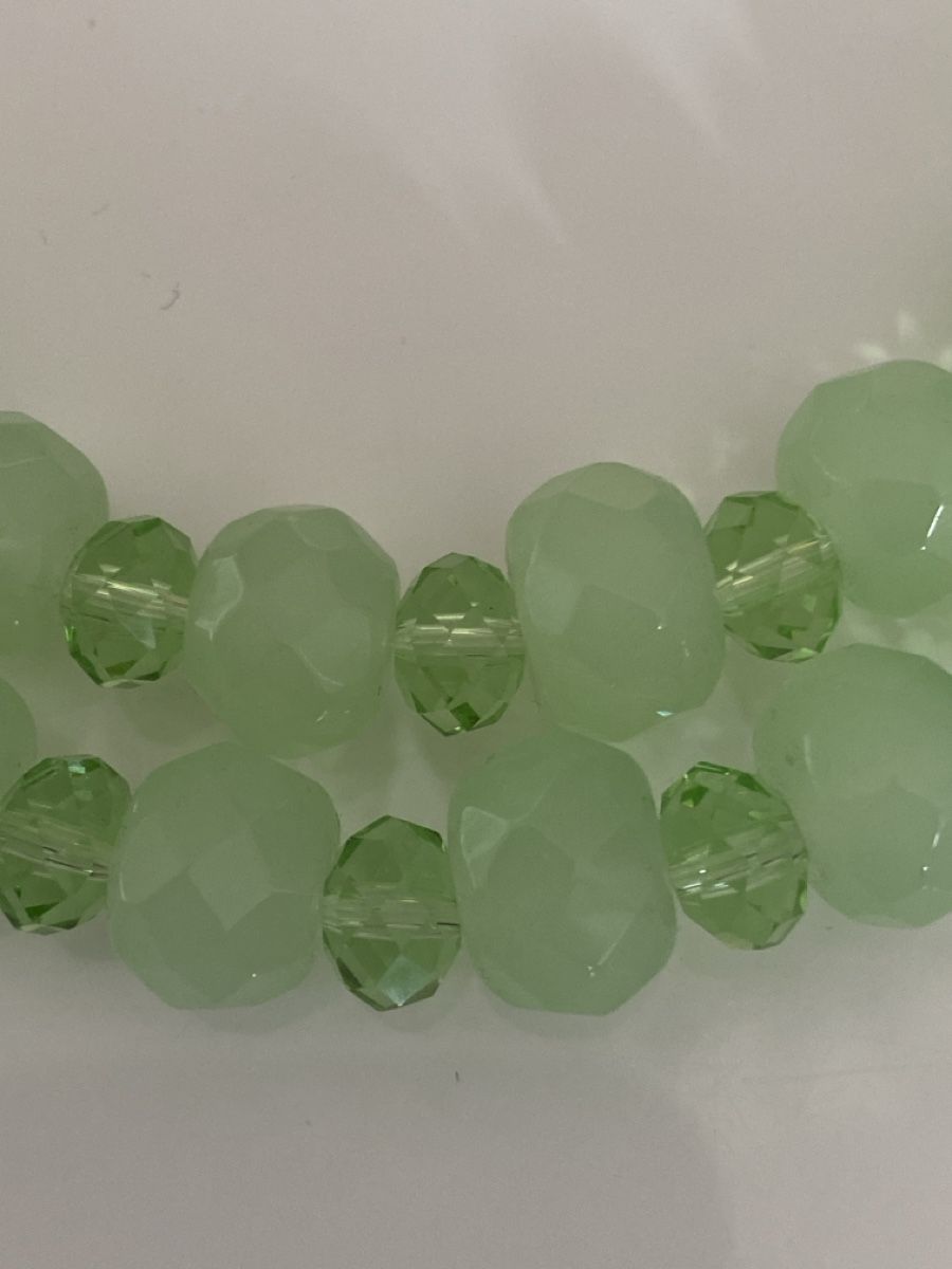 Catenine: Grüne Perlenkette, auffällig, elegant echte Jade 1 m – Nuovo (secondo la descrizione) da Läufelfingen venduto da Alles_Garantie 3