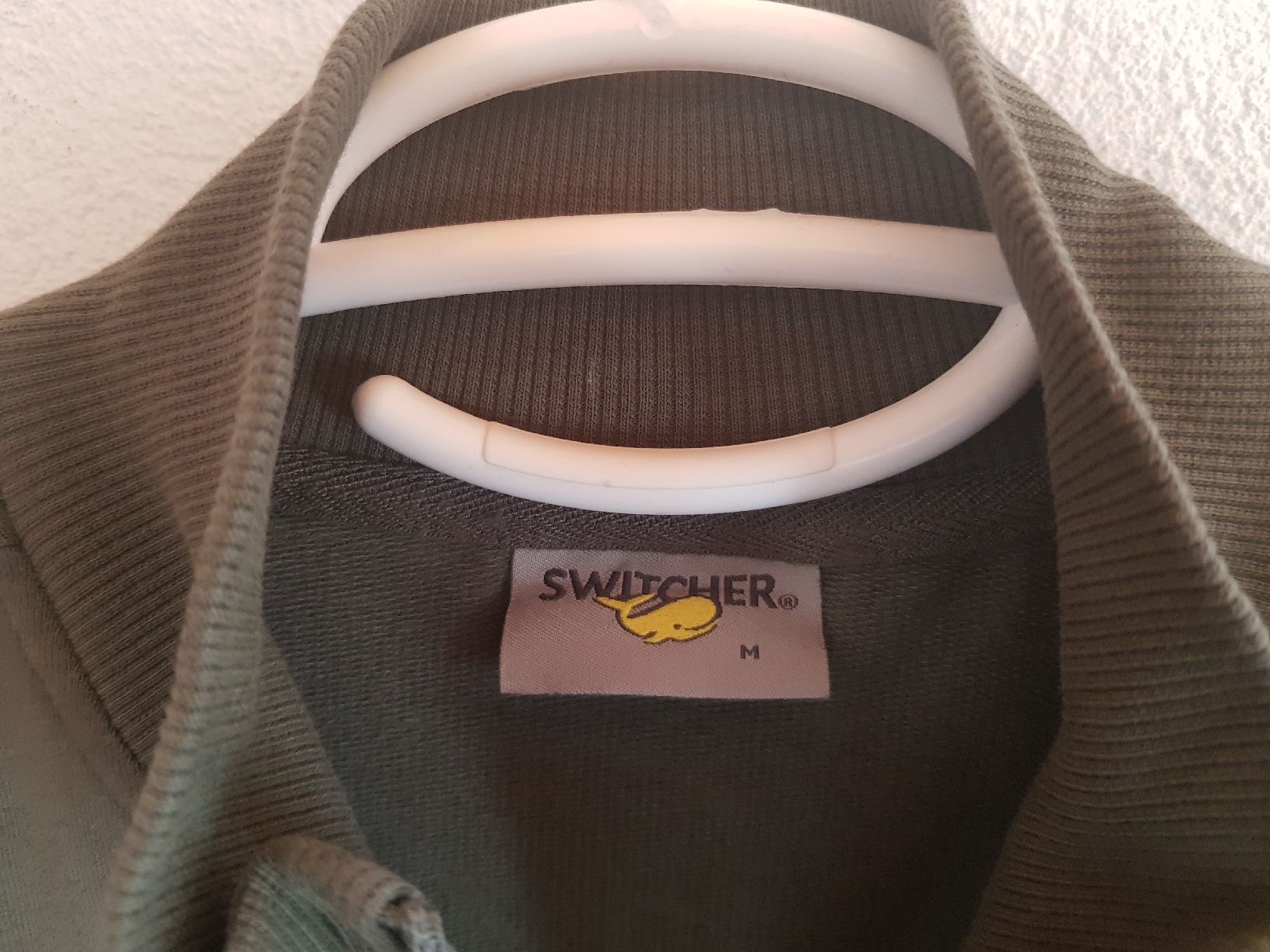Switcher Pullover & Sweatshirts: Switcher - Jaquette Coton Vert Olive - M – Gebraucht aus Haute-Nendaz von Violette123 2
