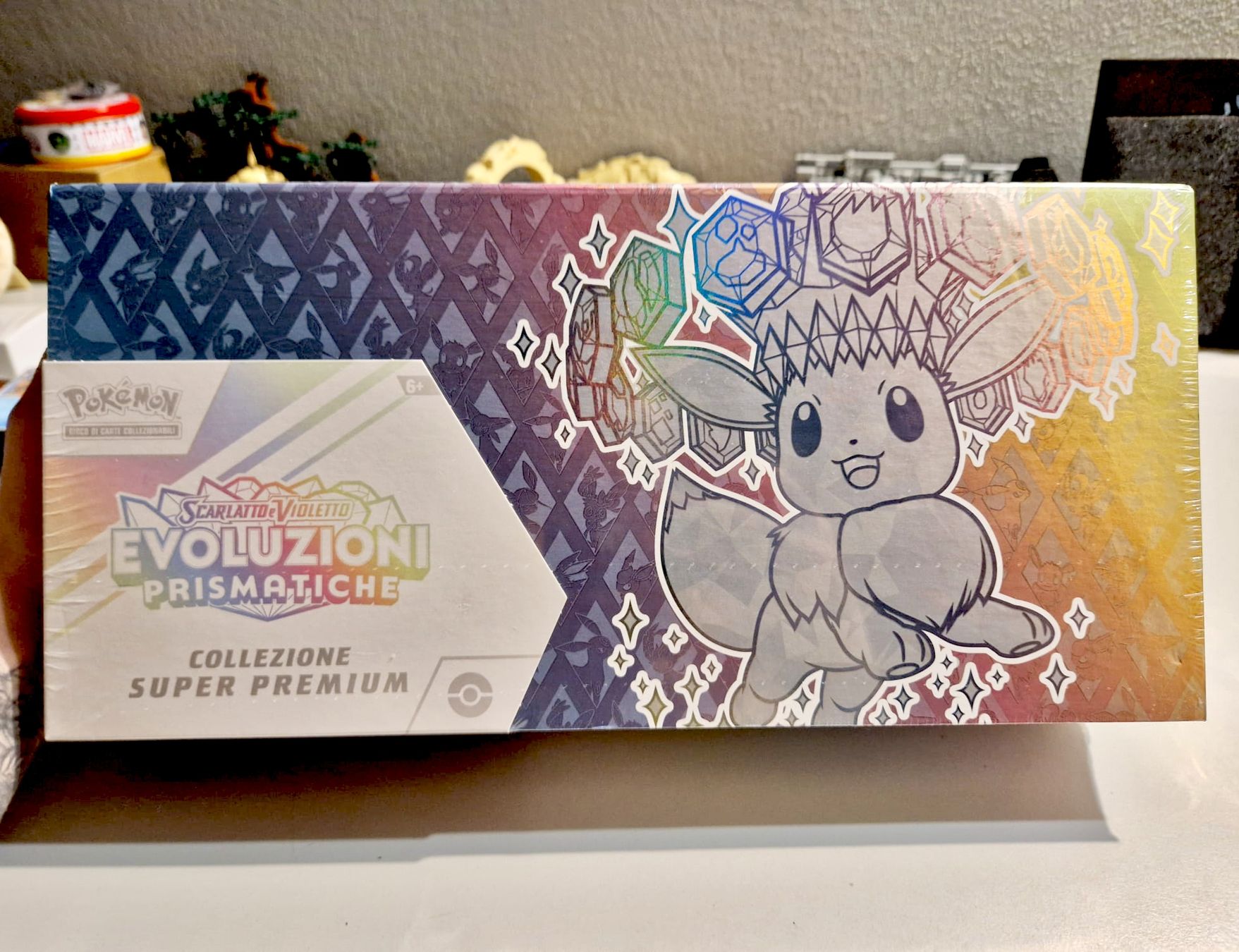 Pokémon Carte collezionabili: Pokemon PRISMATIC EVOLUTIONS Super Premium Collection – Nuovo e nell'imballaggio originale da Lostallo venduto da cha_lx5j