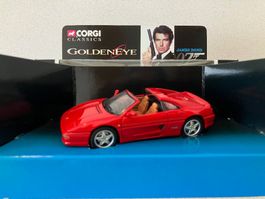 Corgi 1/43 James Bond Goldeneye Ferrari 355 NEU OVP