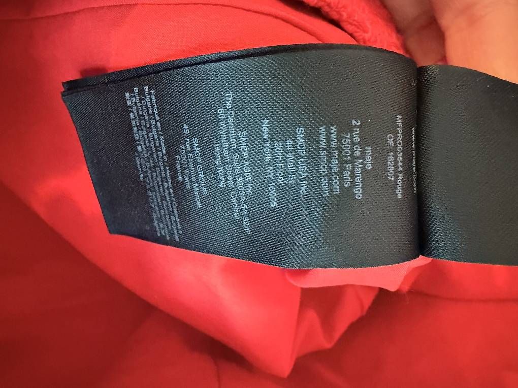 Kleider: Maje Kleid rot – Gebraucht aus Adligenswil von TST04 5
