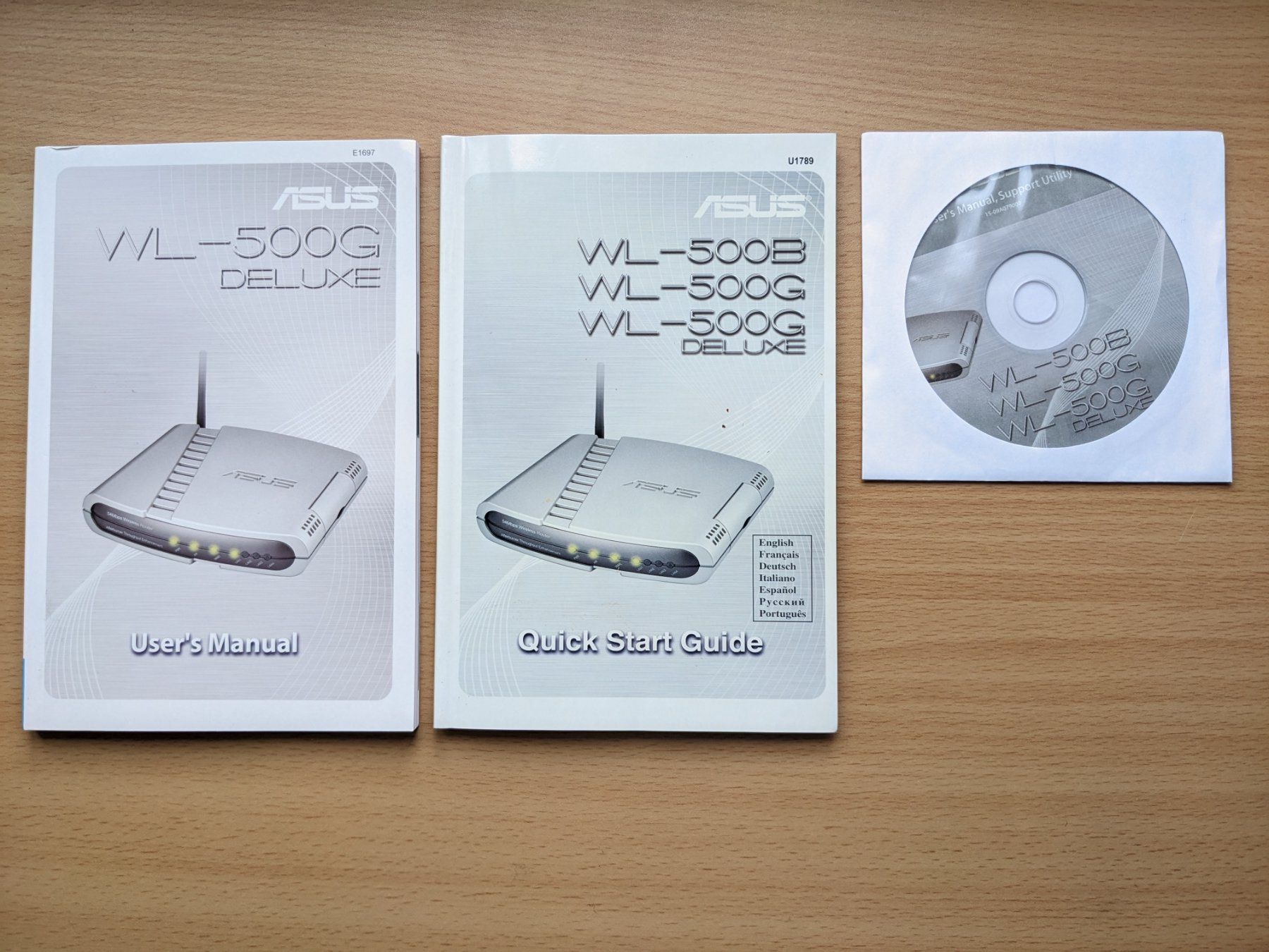 Asus Modem & Router: Router ASUS WL-500g mit Originalverpackung – Usato da Stetten AG venduto da Trexx75 6