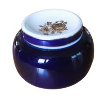 Hollohaza Ungarn Hungary Ginger Jar bleu cobalt Kobalt blau