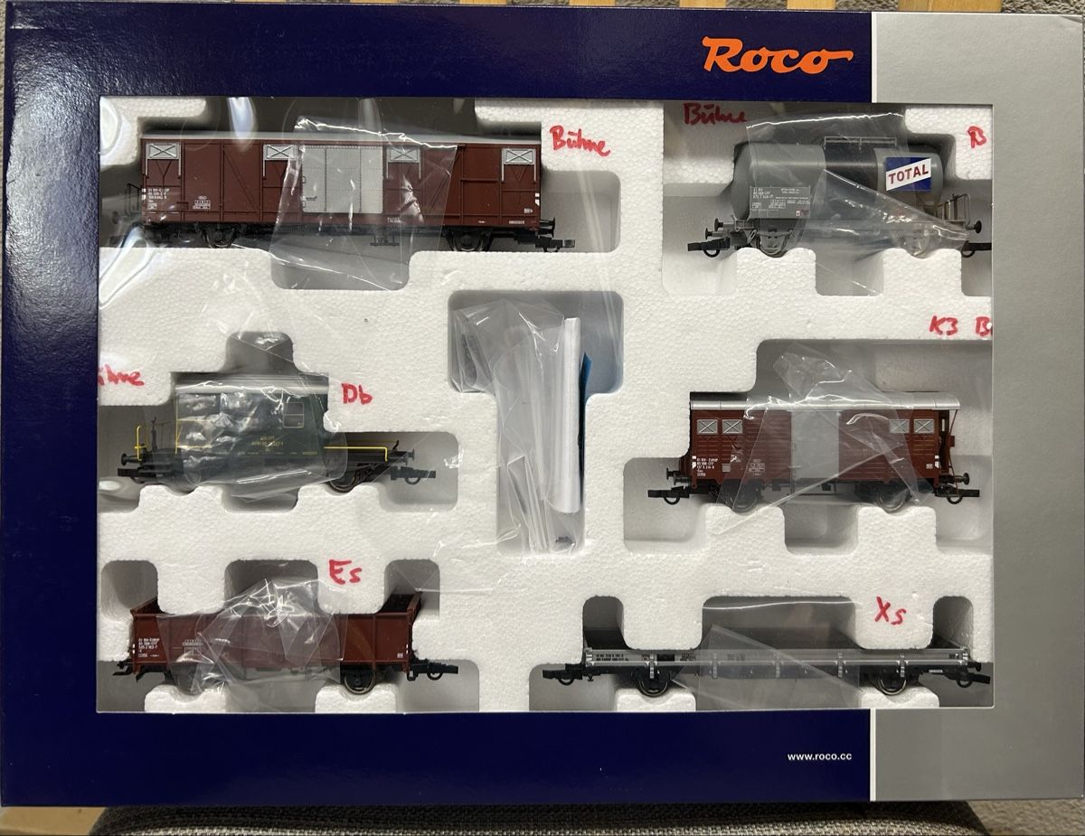 Roco Modellini di ferrovie: Set Roco 76051 DC Gotthardbahn – Nuovo e nell'imballaggio originale da La Tour-de-Peilz venduto da rogue1 2