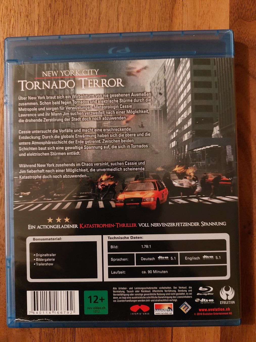 Tutti i DVDs: Blu Ray - New York City Tornado Terror – Usato da Rheinfelden venduto da FilmAuktion 1