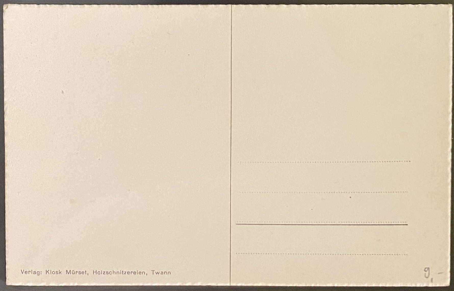 Cartoline postali: BE 202 Twann Hotel Bären – Nuovo (secondo la descrizione) da Fribourg venduto da philafri 1