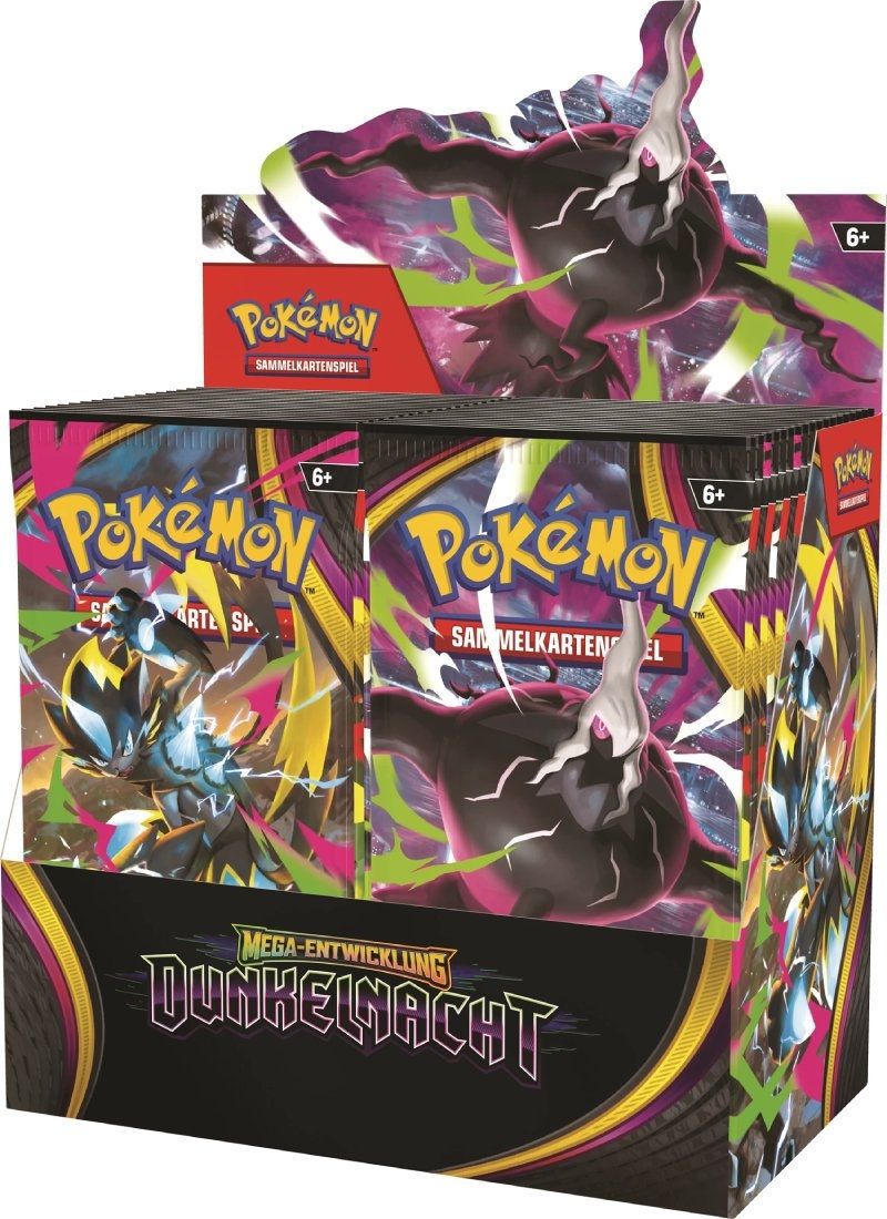 Pokémon Carte collezionabili: Pokemon Mega-Entwicklung Dunkelnacht Display – Nuovo e nell'imballaggio originale da Interlaken venduto da EvoCardNest