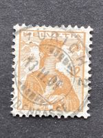 Schweiz 1909 Helvetia 12 Vollstempel ZÜRICH 2 13.II.09