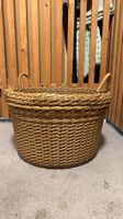 Rattan flower pot or basket with handles 35litters