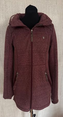 Bordeaux-rote Übergangs-/Outdoorjacke von Ragwear Gr. S