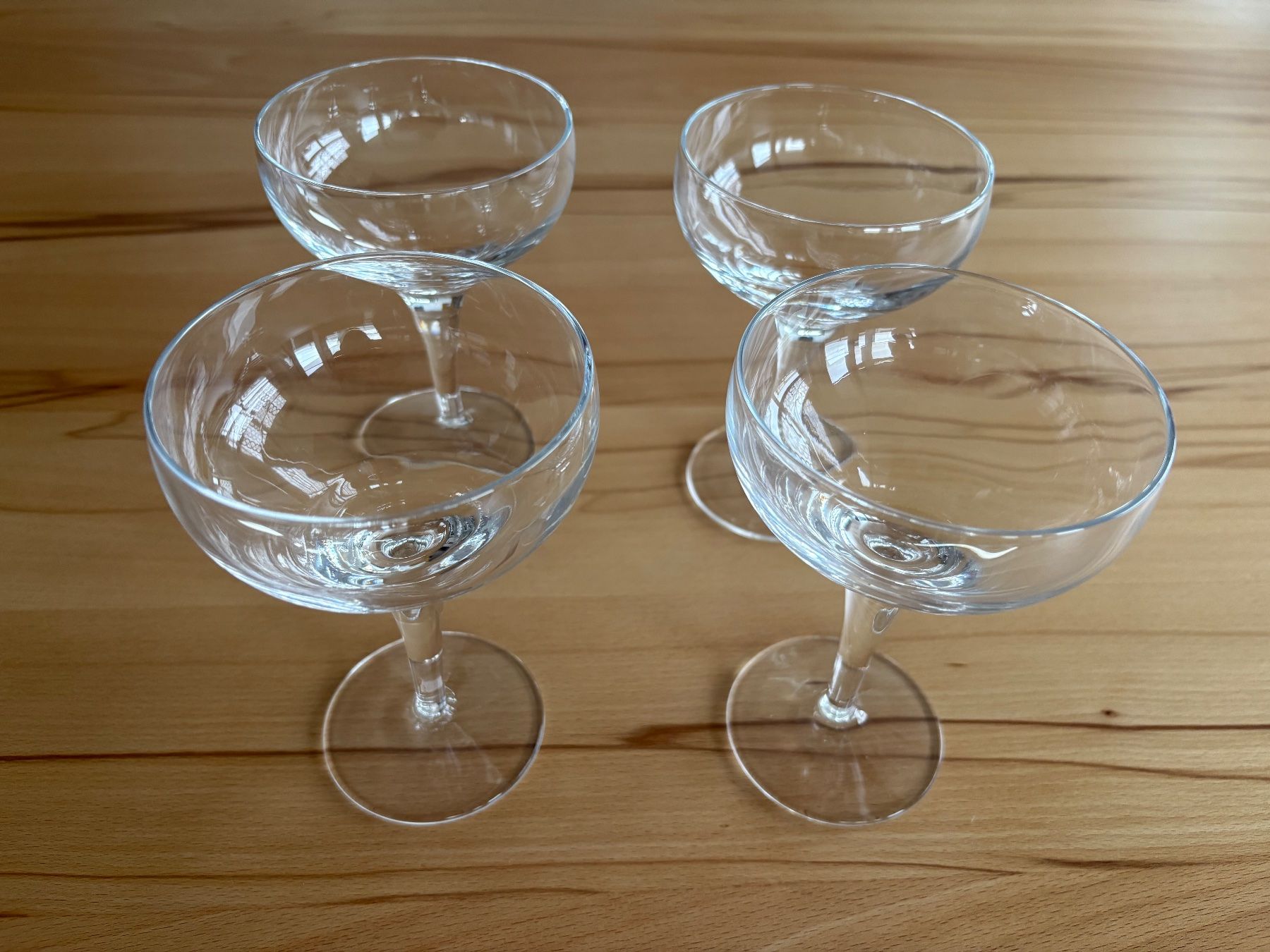 Bicchieri: 4 Dessertgläser/Eisbecher - 14 cm hoch - 9 cm Durchmesser – Nuovo (secondo la descrizione) da Oberwil BL venduto da nefret01