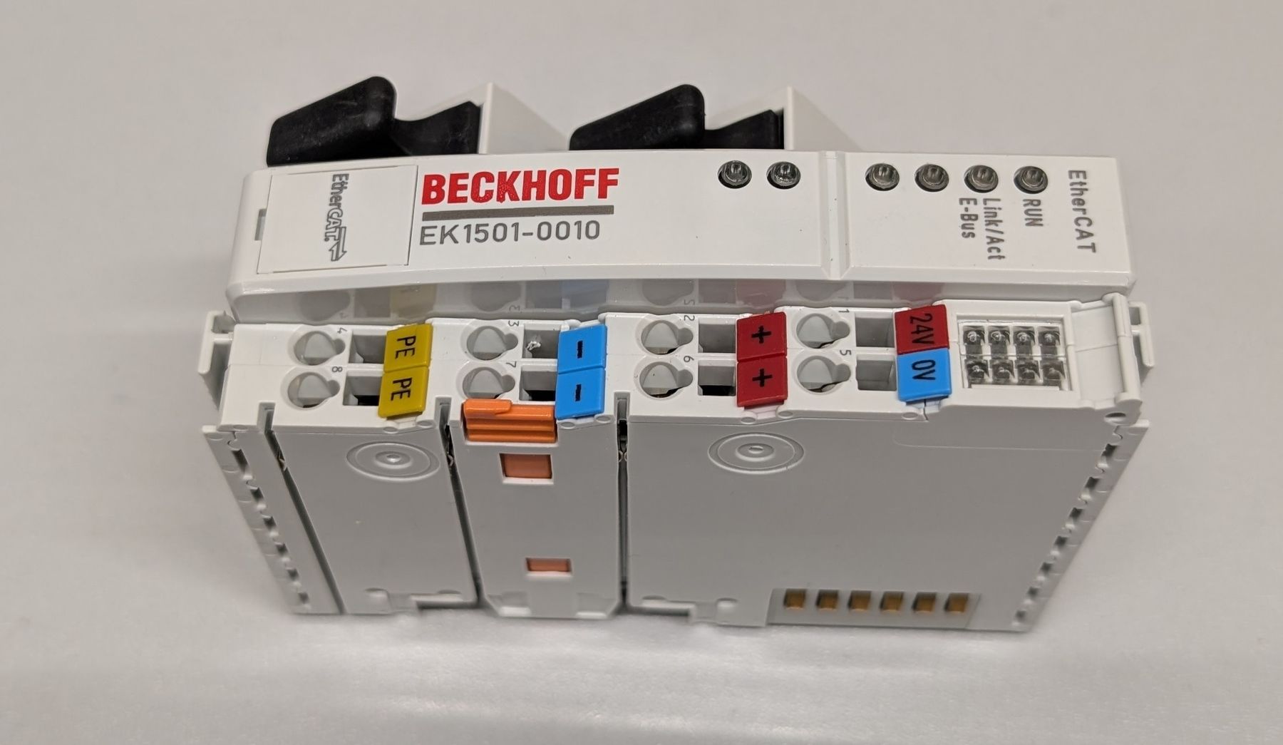 Beckhoff Componenti elettronici: BECKHOFF EK1501-0010   EtherCAT-Koppler mit ID-Switch – Nuovo (secondo la descrizione) da Volketswil venduto da mar_c5pv 1