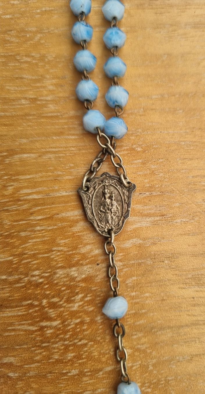 Altri gioielli: Schöner Rosenkranz - Vintage - Hellblau – Usato da Nottwil venduto da Janny77 4