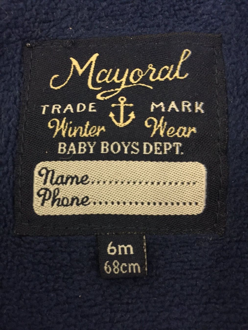 Mayoral Giacche & Cappotti: Mayoral Kinder-Jacke, Grösse 68 - 6 M. – Usato da Eglisau venduto da vfe7 2