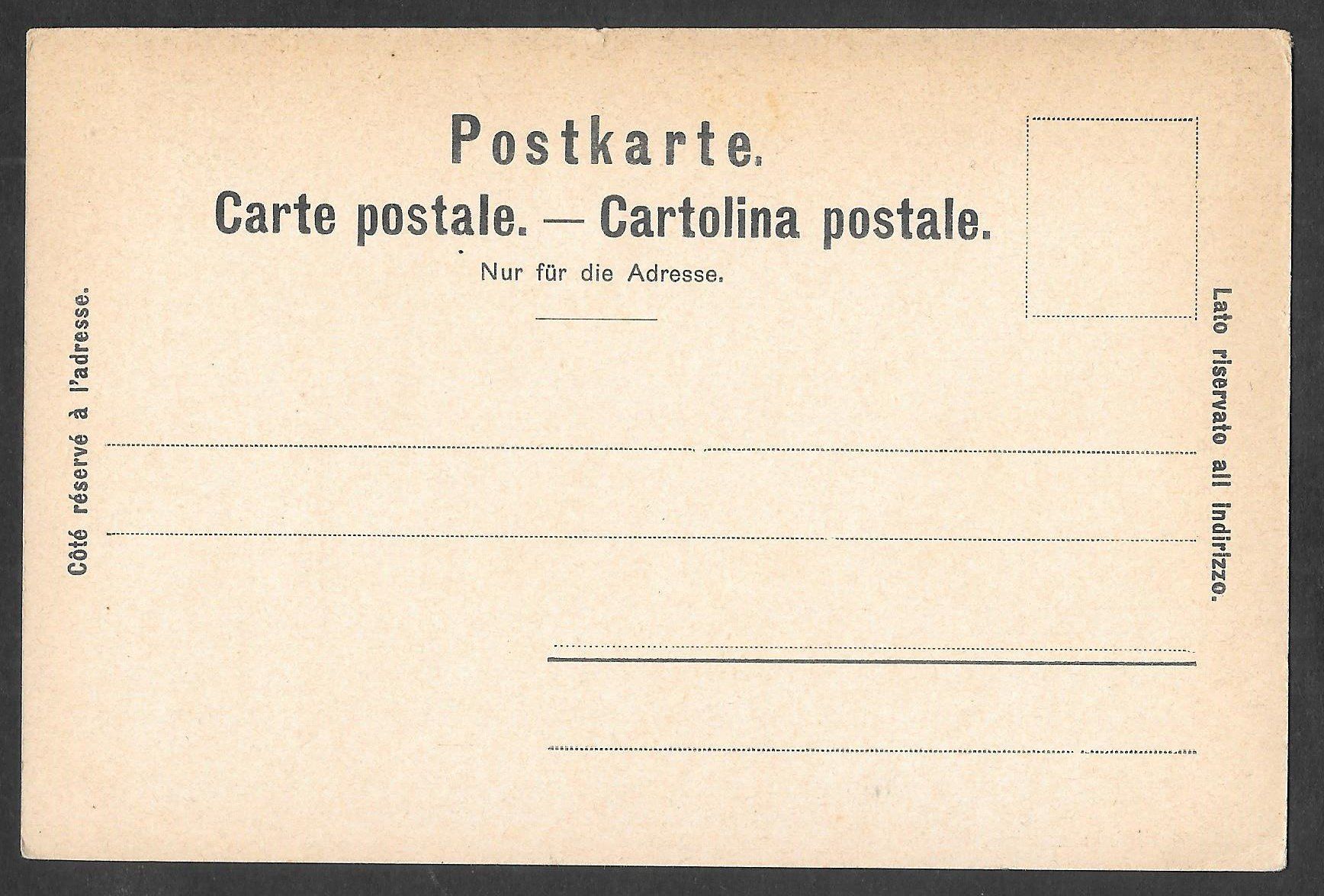 Cartoline postali: Nidau Künstlerkarte August Kunz – Usato da Olten venduto da clotaldi 1
