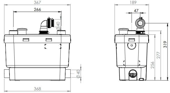 Robinetterie: SFA SANISPEED PLUS+ 0026P Sanibroy – Neuf avec emballage d'origine à Bottighofen par zaap 1