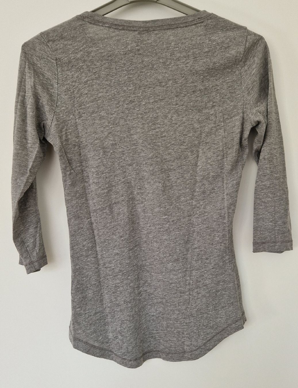 Hollister Top: hellgraues Langarmshirt, Hollister, Gr. S – Usato da Winterthur venduto da jamz77d 3