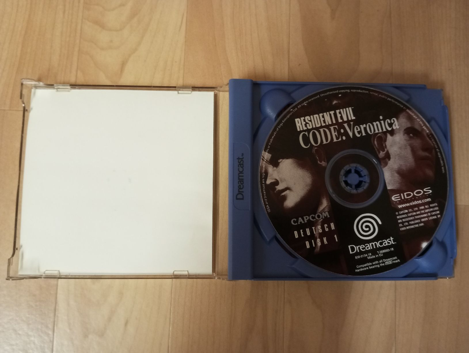 Capcom Spiele: Resident Evil Code Veronica (D) - SEGA Dreamcast (PAL) – Gebraucht aus Cottens FR von  1