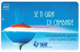 Privat Telefonkarte Italien PR-233 trottola ungebraucht