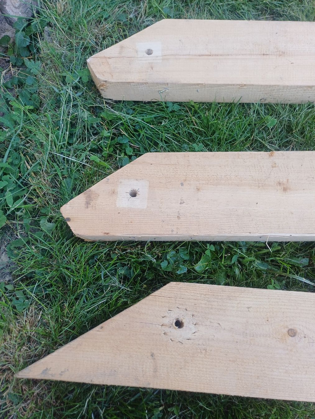 Holzartikel: 3 Holzbalken  – Defekt aus Wangenried von Recycler94 4