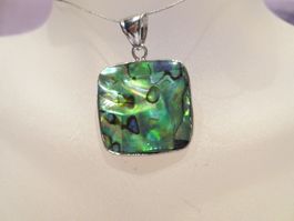 Opal des Meeres Paua Muschel Abalone Anhänger