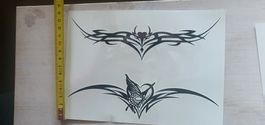 Tattoo Tribal, Butterfly, Rücken Schmuck, Power Makeup Hit