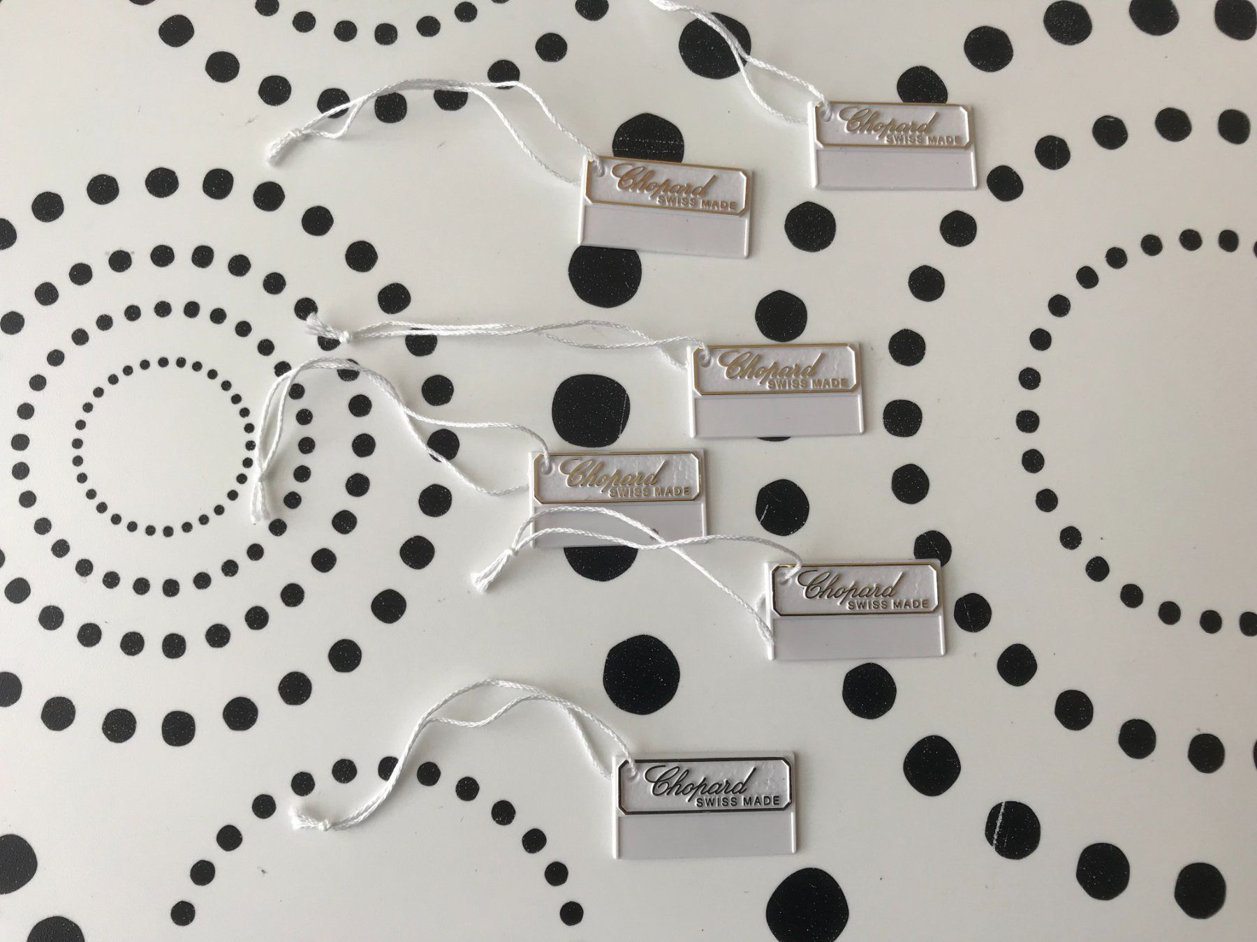 Ecriteaux: CHOPARD ORIGINAUX - 6x STICK - ECRITEAUX !!! – D'occasion à Epalinges par dream-watch